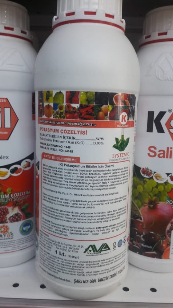 KSİL SALİCA COMPLEX POTASYUM ÇÖZELTİSİ 1 LT