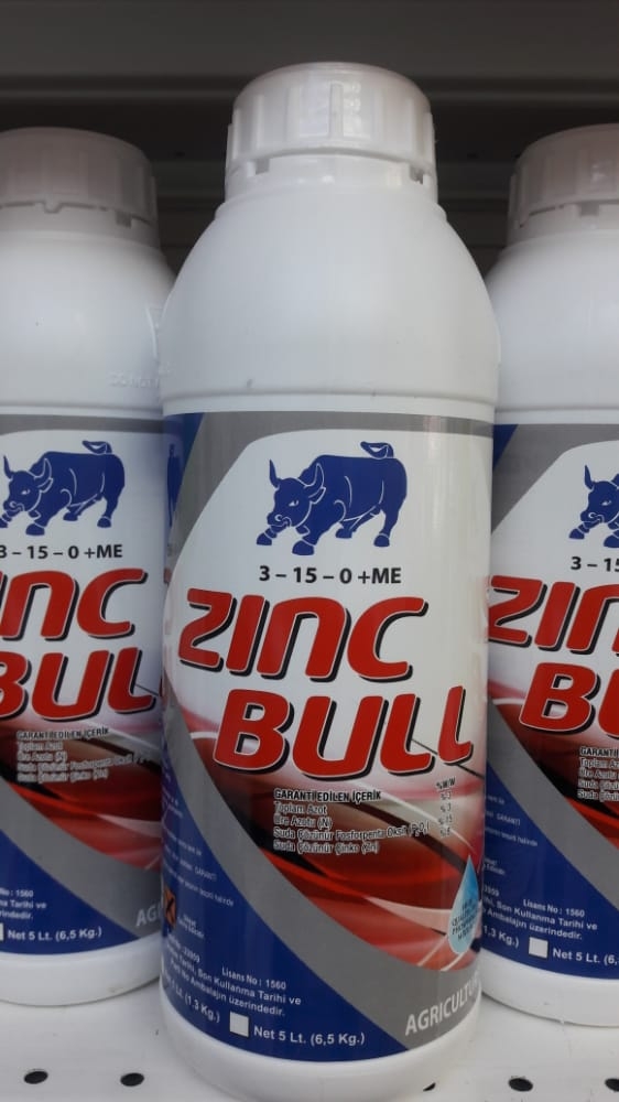 ZINC BULL 3 15 0 ME ÇİNKO 1 LT