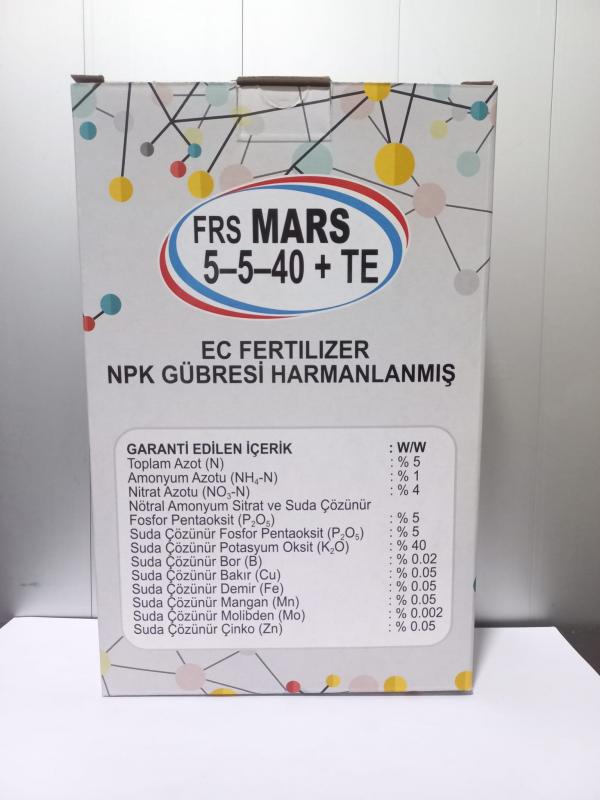 FRS MARS 5–5–40 + TE NPK GÜBRESİ 1 KG